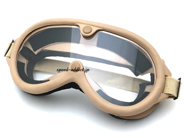 70's VINTAGE ARMY GOGGLE70sӥơߡIVORY