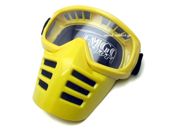 Dead Stock  EMGO FACE MASK GOGGLEʥॴեޥYELLOW