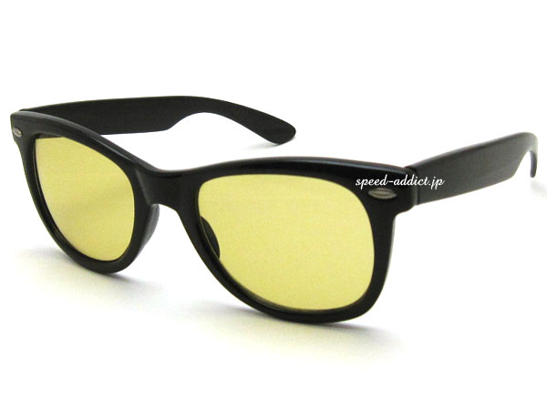 OLD WELLINGTON SUNGLASS�ʥ�����ɥ������ȥ󥵥󥰥饹��BLACK �� LIGHT YELLOW