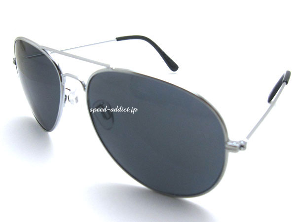 CLASSIC TEARDROP SUNGLASS�ʥ��饷�å��ƥ����ɥ��åץ��󥰥饹��SILVER �� SMOKE