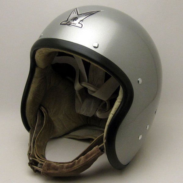 Everoak ビンテージヘルメット最終値下げ EVEROAK RACEMASTER SILVER 55cm | SPEED ADDICT