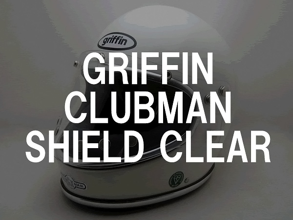 BOB HEATH VISORS GRIFFIN CLUBMAN SHIELD�ʥܥ֥ҡ����Х���������ե��󥯥�֥ޥ󥷡���ɡ�CLEAR