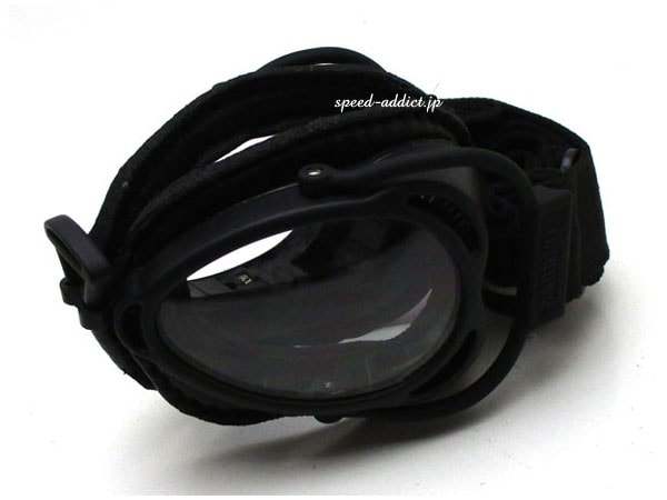 nannini Hot Rod GOGGLE�ʥʥ�ˡ��˥ۥåȥ��åɥ��������BLACK/BLACK �� ANTI FOG CLEAR