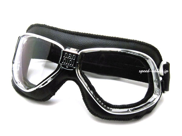 nannini Cruiser GOGGLEʥʥˡ˥롼 BLACK/CHROME  ANTI FOG CLEAR