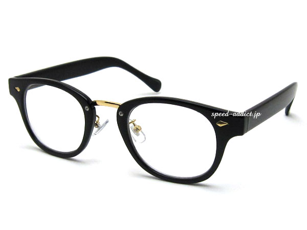 METAL BRIDGE BOSTON SUNGLASS�ʥ᥿��֥�å��ܥ��ȥ󥵥󥰥饹��BLACK �� CLEAR