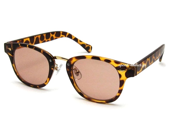 METAL BRIDGE BOSTON SUNGLASS�ʥ᥿��֥�å��ܥ��ȥ󥵥󥰥饹�ˤ٤ù� �� LIGHT BROWN
