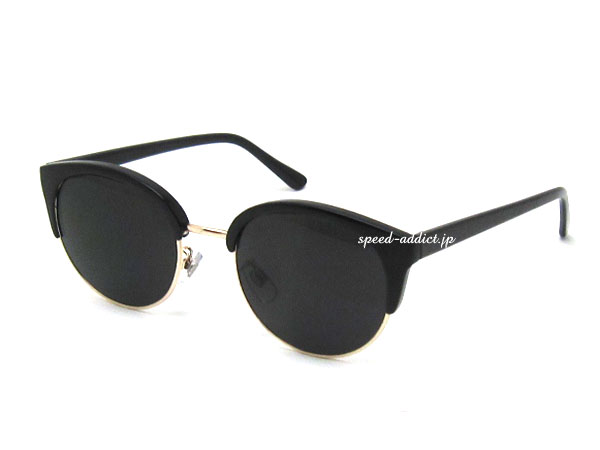 BOSTON SIRMONT BROW SUNGLASS�ʥܥ��ȥ󥵡����ȥ֥������󥰥饹��BLACK �� SMOKE