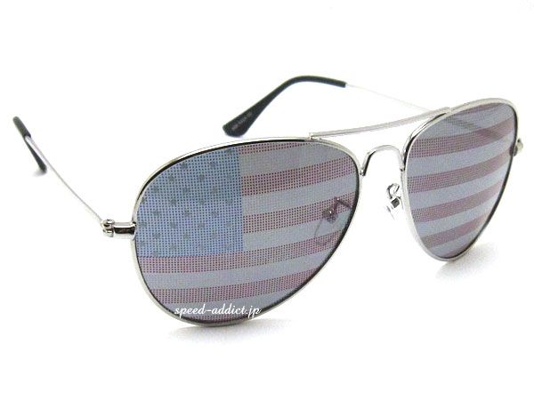 NATIONAL FLAG TEARDROP SUNGLASS�ʥʥ���ʥ�ե�å��ƥ����ɥ��åץ��󥰥饹��Stars and Stripes