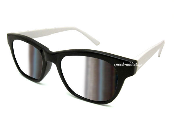 SPY WELLINGTON SUNGLASS�ʥ��ѥ��������ȥ󥵥󥰥饹��BLACK/WHITE �� MIRROR 