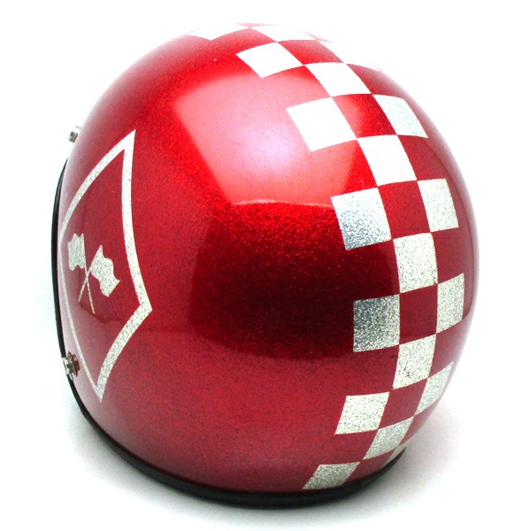 SAFETECH CHECKER FLAGS RED 59cm