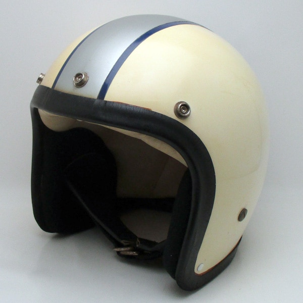 60's A.G.V.BONNEVILLE GLADIATOR B4 WHITE 56cm | SPEED ADDICT