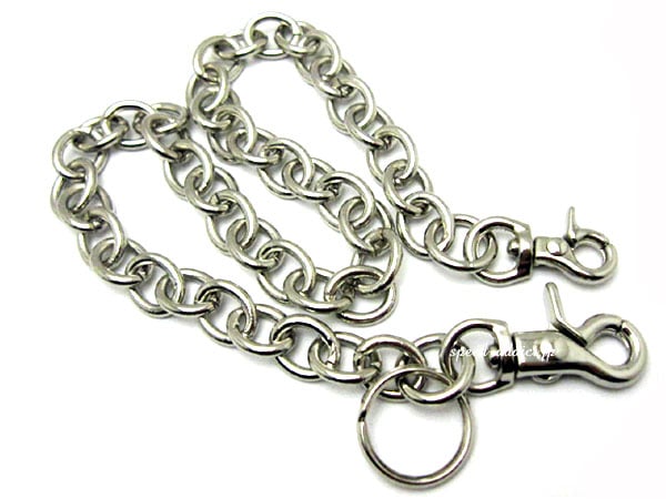 ���̵������ʪ��DOUBLE CLIP WALLET CHAIN ��������BRASS�֥饹̵������Υ��֥륯��åץ�����åȥ�������Ʀ�˥˥å��륷��С���ͭ��