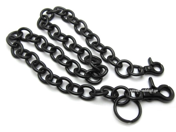 ���̵������ʪ��DOUBLE CLIP WALLET CHAIN ��������BRASS�֥饹̵������Υ��֥륯��åץ�����åȥ�������Ʀ�˥������ä� BLACK