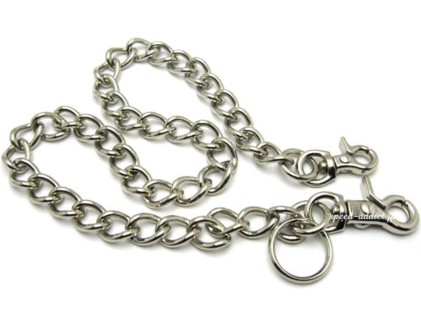 ̵ʪDOUBLE CLIP WALLET CHAIN ʿBRASS֥饹̵Υ֥륯åץåȥ󥭥إ˥˥å륷Сͭ
