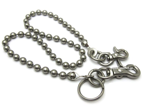 ̵ʪDOUBLE CLIP WALLET CHAIN BALLBRASS֥饹̵Υ֥륯åץåȥܡ˥˥å륷Сä
