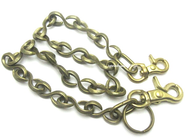 ̵ʪDOUBLE CLIP WALLET CHAIN SBRASS֥饹̵Υ֥륯åץåȥS