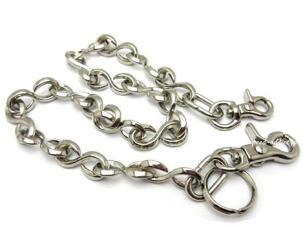 ̵ʪDOUBLE CLIP WALLET CHAIN SBRASS֥饹̵Υ֥륯åץåȥS˥˥å륷Сͭ