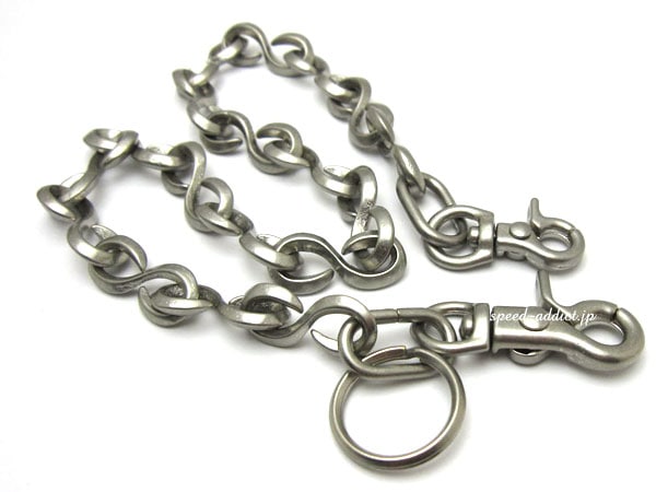 ���̵������ʪ��DOUBLE CLIP WALLET CHAIN S�����BRASS�֥饹̵������Υ��֥륯��åץ�����åȥ�������S����˥˥å��륷��С���ä�