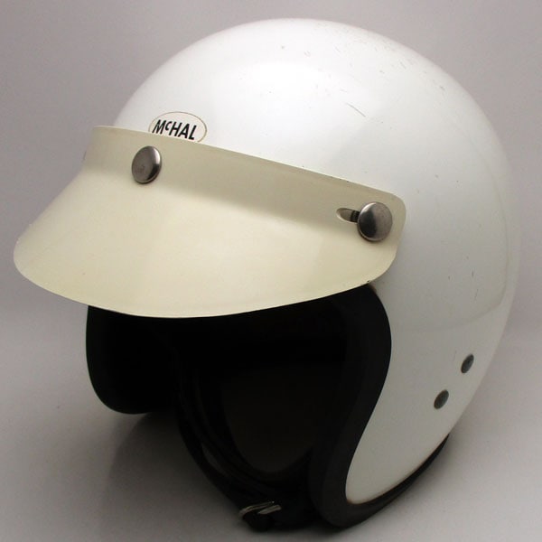 60's 純正バイザー付 McHAL WHITE 56cm | SPEED ADDICT