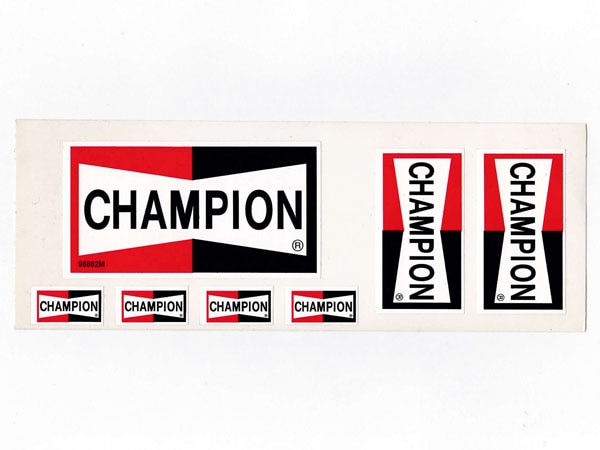 70's VINTAGE CHAMPION Sticker Seat70sӥơԥ󥹥ƥåȡ