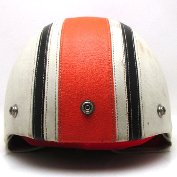 60's SHOEI �쥶���� WHITE �� ORANGE 62cm