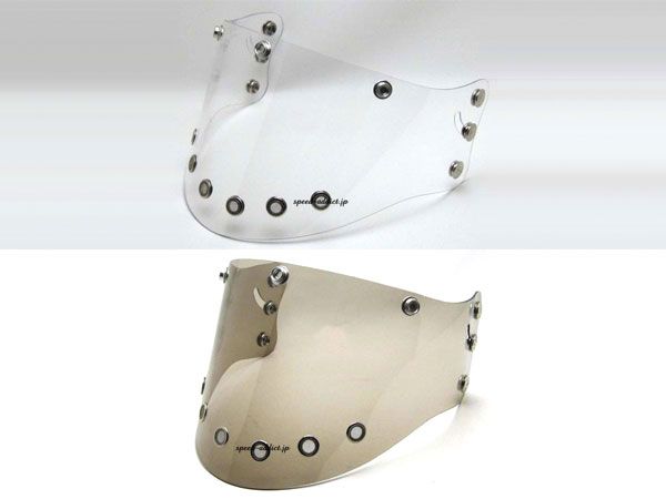 �ڥ��åȾ��ʡ�BOB HEATH VISORS GRIFFIN CLUBMAN SHIELD  �ʥܥ֥ҡ����Х���������ե��󥯥�֥ޥ󥷡���� ��CLEAR + SMOKE
