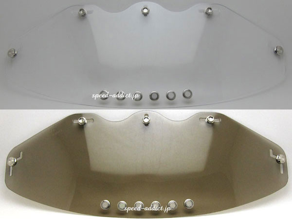 �ڥ��åȾ��ʡ�BOB HEATH VISORS VENTILATION FLAT SHIELD�ʥܥ֥ҡ����Х������٥���졼�����ե�åȥ�����ɡ�CLEAR + SMOKE