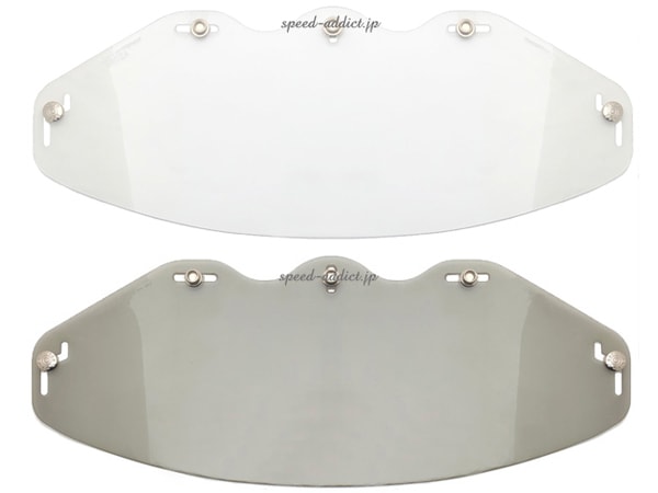�ڥ��åȾ��ʡ�BOB HEATH VISORS FLAT SHIELD�ʥܥ֥ҡ����Х������ե�åȥ�����ɡ�CLEAR + SMOKE