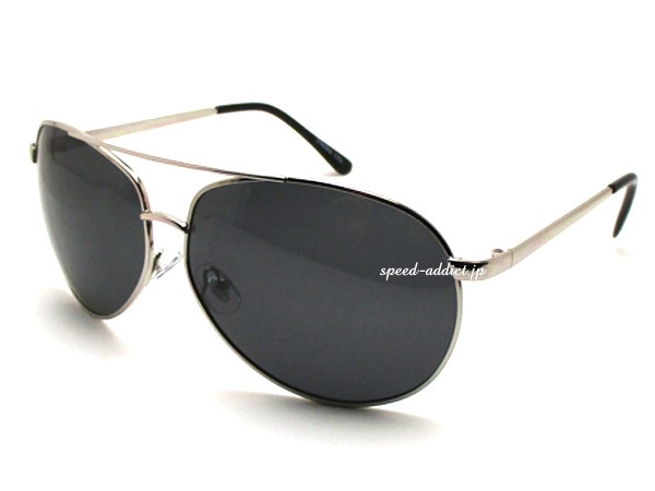 POLARIZED CLASSIC TEARDROP SUNGLASS���и����饷�å��ƥ����ɥ��åץ��󥰥饹��SILVER �� �и�SMOKE 