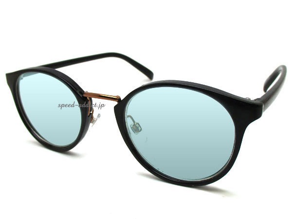 GOLD BRIDGE BOSTON SUNGLASS�ʥ�����ɥ֥�å��ܥ��ȥ󥵥󥰥饹��BLACK �� LIGHT BLUE