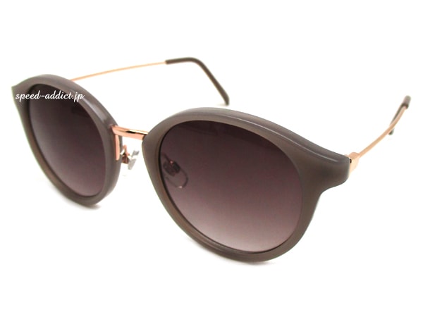 METAL COMBI BOSTON SUNGLASS�ʥ᥿�륳��ӥܥ��ȥ󥵥󥰥饹��GRAY �� SMOKE HALF