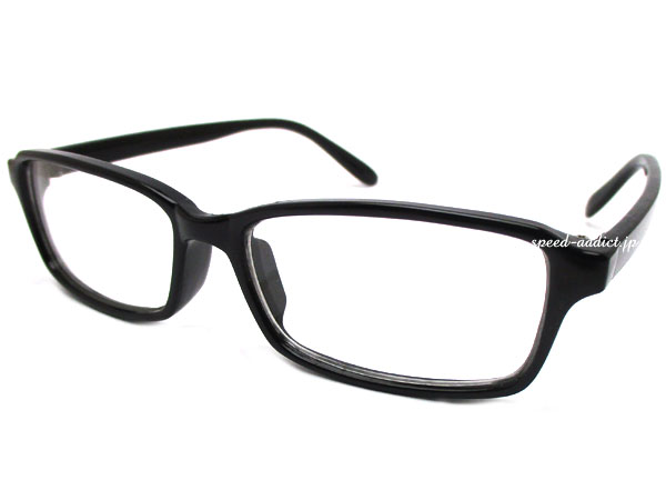 SQUARE SHADE NARROW SUNGLASS�ʥ��������������ɥʥ������󥰥饹��BLACK �� CLEAR