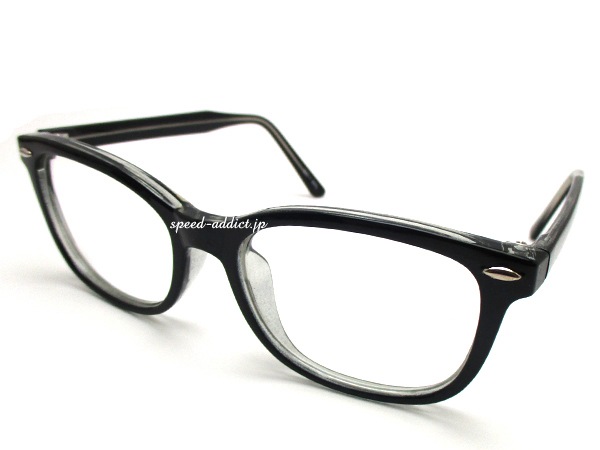 ����SQUARE WELLINGTON SUNGLASS(�������������������ȥ󥵥󥰥饹)  BLACK �� CLEAR