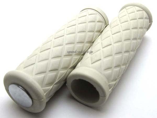 Nice!Motorcycle DIAMOND GRIP�ʥʥ����⡼�������������������ɥ���åס�WHITE �ߥ�С���