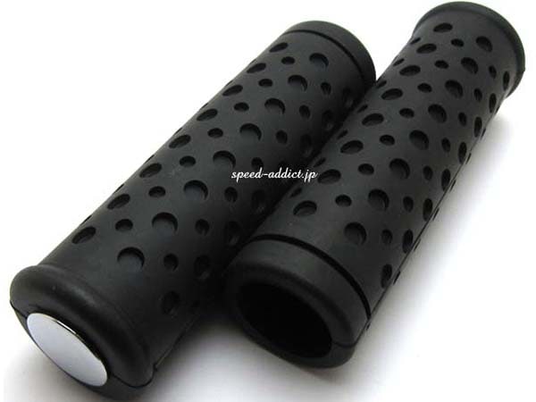 Nice!Motorcycle PUNCHING GRIP�ʥʥ����⡼������������ѥ���󥰥���åס�BLACK �ߥ�С���