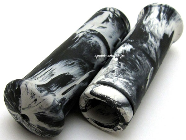 Nice!Motorcycle JACK HAMMER MARBLE GRIPʥʥ⡼른åϥޡޡ֥륰åסBLACK & WHITE С