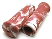 Nice!Motorcycle JACK HAMMER MARBLE GRIP�ʥʥ����⡼�����������른��å��ϥޡ��ޡ��֥륰��åס�BROWN & WHITE �ߥ�С���