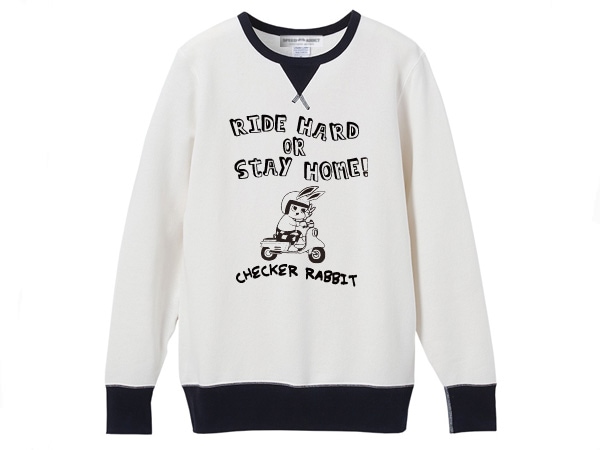 CHECKER RABBIT 2TONE SWEATʥåӥåȥġȡ󥹥åȡ