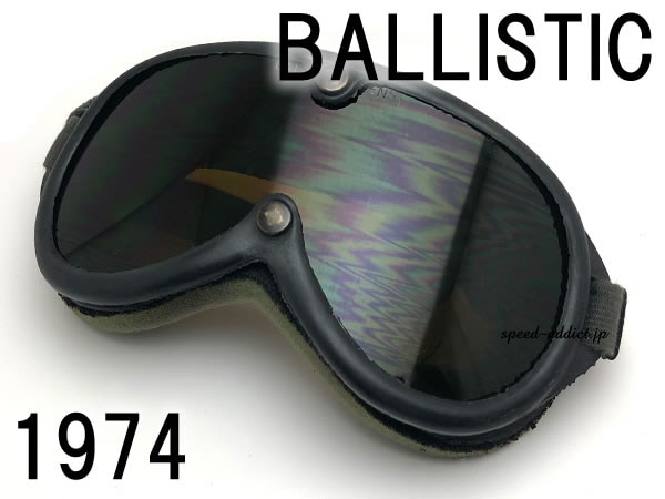 NOS VINTAGE ARMY GOGGLE BALLISTIC LENS 1974��NOS�ӥ�ơ��������ߡ���������Хꥹ�ƥ��å����1974��
