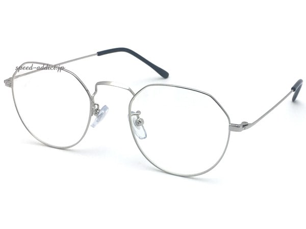 50's STYLE METAL CROWN PANTO SUNGLASS��50s��������᥿�륯�饦��ѥ�ȥ��󥰥饹��SILVER �� CLEAR