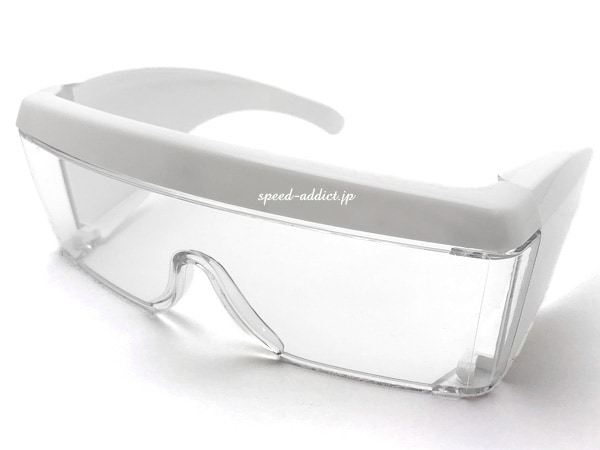 OVER GLASS GOGGLE�ʥ����С����饹���������WHITE/WHITE �� CLEAR
