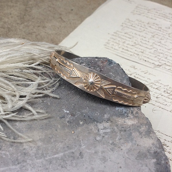 Arrows Patched Silver Bracelet�ʥ������ѥå���� ����С��Х󥰥��