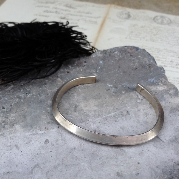 Triangle Wire Silver Bracelet�ʥȥ饤���󥰥�磻�䡼 ����С��Х󥰥��