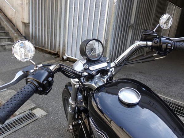 Nice!Motorcycle 2inch MIRROR L&R SET�ʥʥ����⡼������������2������ߥ顼L&R���åȡ�MEDIUM