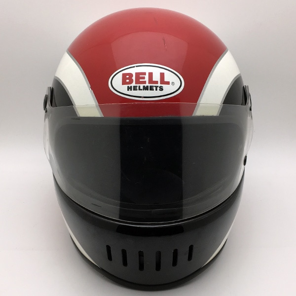 Dead Stock 新品 箱 純正シールド付 BELL PRO STAR TRICOLOUR 59cm