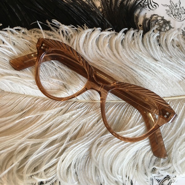 50's FRANCE HAND CARVED GLASS��50s�ե�󥹥ϥ�ɥ����֥ɥ��饹��