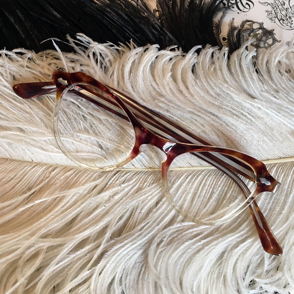50's FRANCE FOX GLASS��50s�ե�󥹥ե��å������饹��