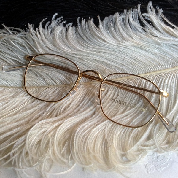 70's ENGLAND HILTON CLASSIC GLASS 14KRG��70s���󥰥��ɥҥ�ȥ󥯥饷�å�14��ԥ󥯥�����ɥ��饹��