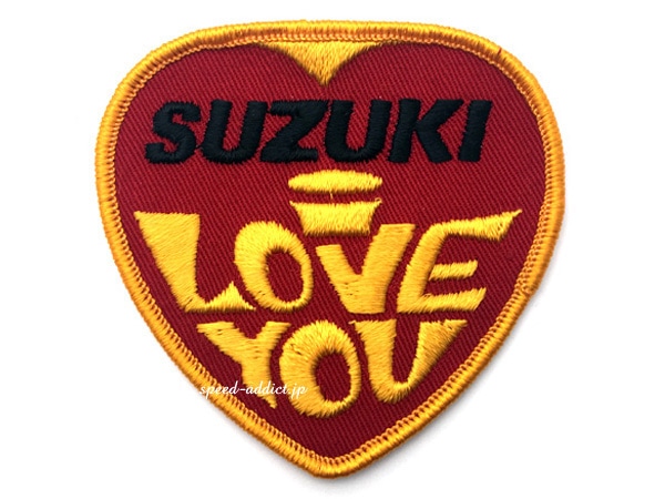 70's VINTAGE SUZUKI I LOVE YOU WAPPEN��70s�ӥ�ơ���������I LOVE YOU��åڥ��