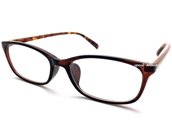 SQUARE NARROW WELLINGTON SUNGLASS�ʥ��������ʥ����������ȥ󥵥󥰥饹��BROWN/�٤ù� �� CLEAR